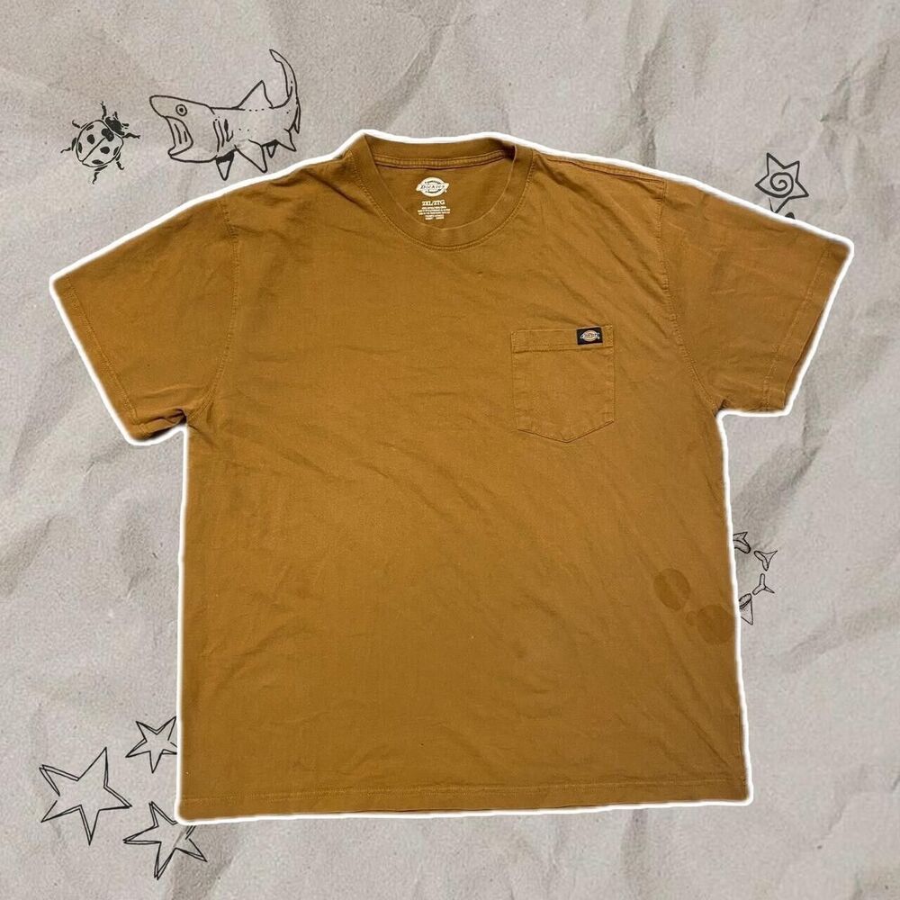 Dickies Brown Tee - Size 2XL